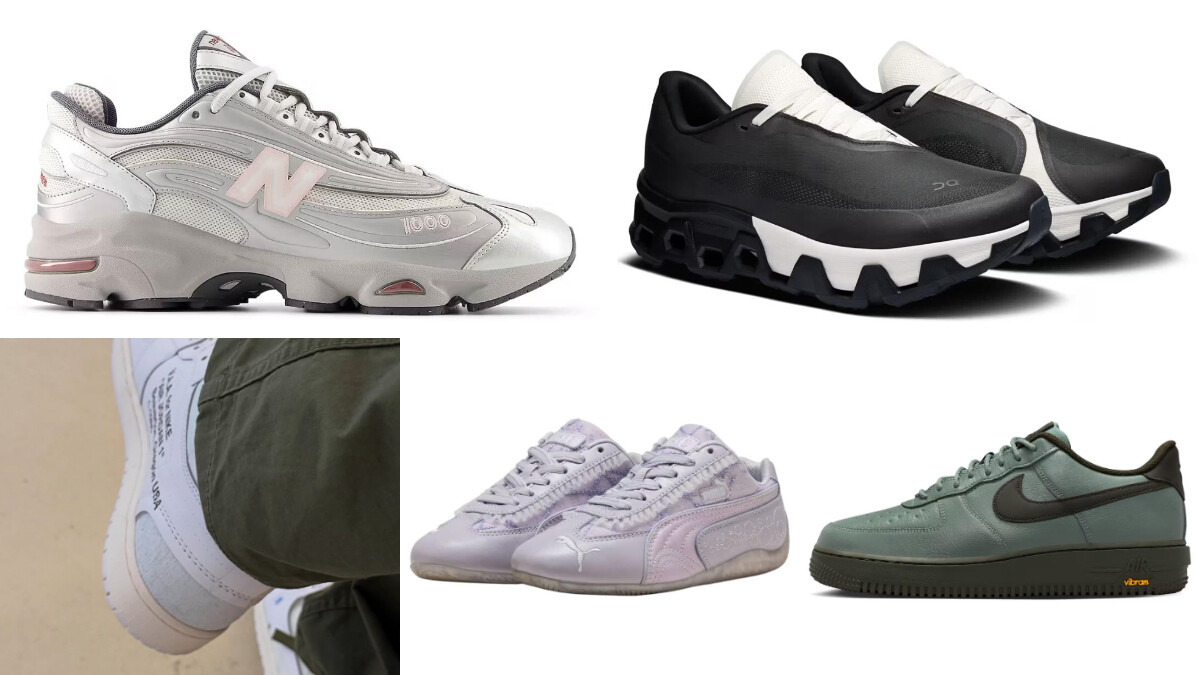 鞋頭必關注！本週人氣球鞋盤點，New Balance 1000 千系新色、Vibram × Nike Air Force 1 Low...入手資訊一次看