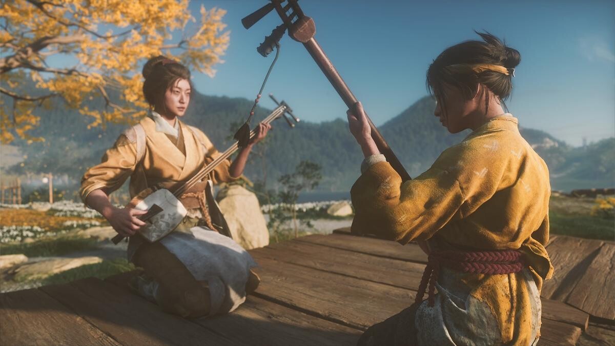 圖片出處：索尼互動娛樂 SONY《羊蹄山戰鬼》遊戲內容畫面