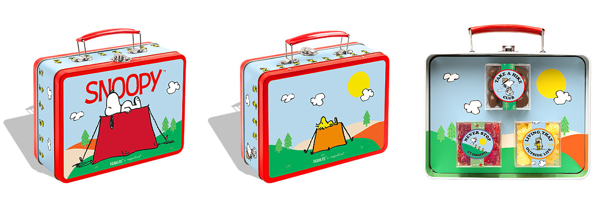 Snoopy野餐趣金屬餐盒糖果禮盒，NT1,990。