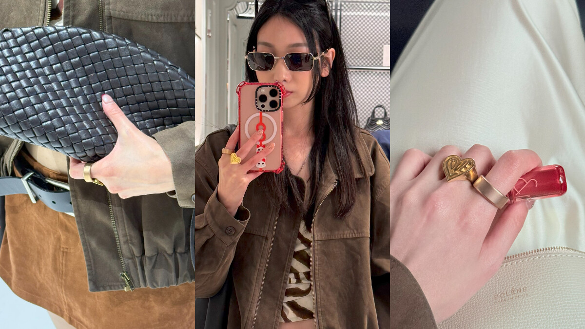 M編出差時裝週的隱形時尚助理！戴上低調高效的「Acer FreeSense Ring 智慧戒指」，從心率到壓力管理全面守護，在快節奏時尚戰場中，依然優雅掌握身心健康！