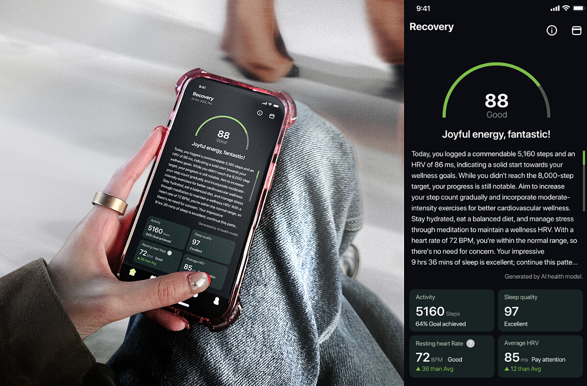 看秀時想隨時瞄一眼自己身心狀態，「Acer FreeSense Ring 智慧戒指」一次快速統整超方便。