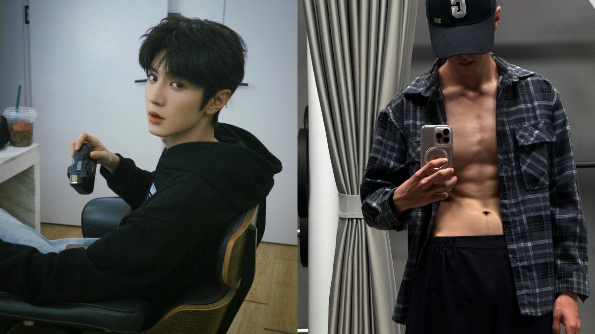 陳哲遠「少年感」的臉蛋下隱藏著精實好身材。