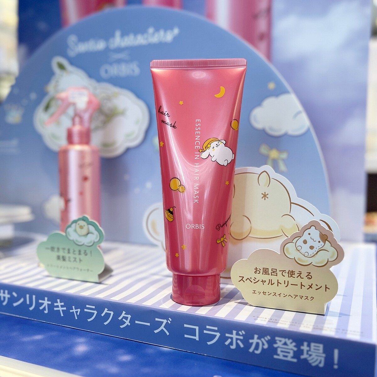 ORBIS瞬效護髮精華髮膜 &times; 布丁狗限定瓶200g，NT520