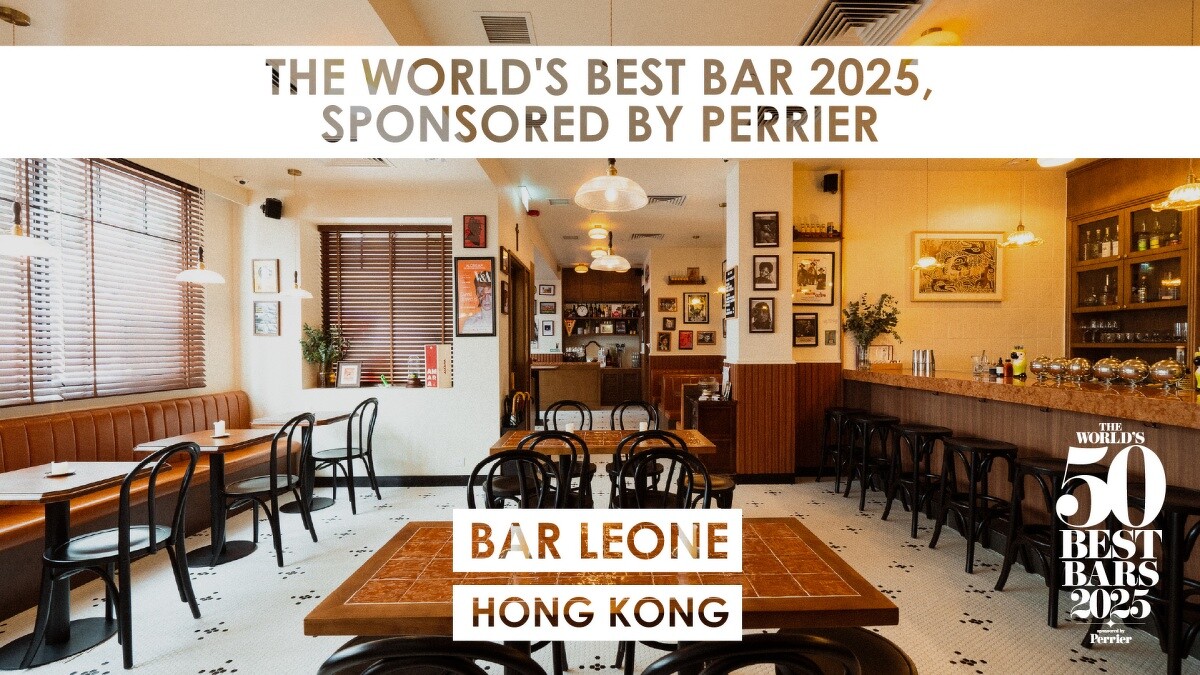 「Bar Leone」的空間靈感汲取1980～1990年代的羅馬街坊小酒館。