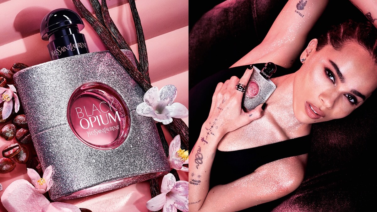 YSL黑鴉片粉耀淡香精50ML，NT4,950／90ML，NT6,600。