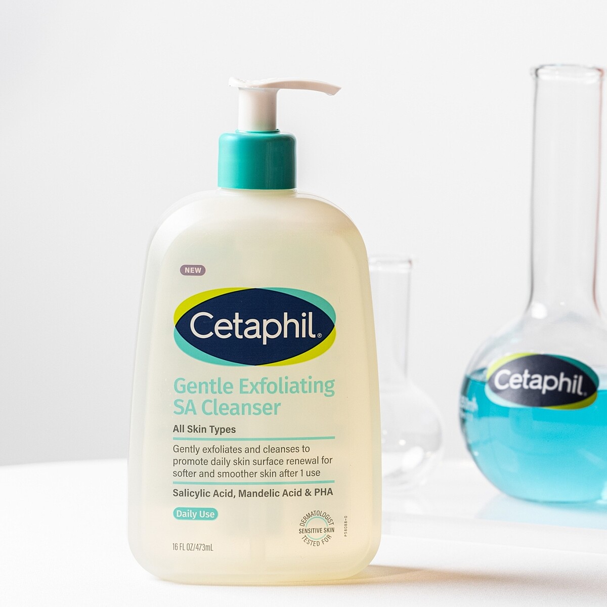 Cetaphil舒特膚三酸煥膚嫩亮潔膚露236ml，NT550、473ml，NT830