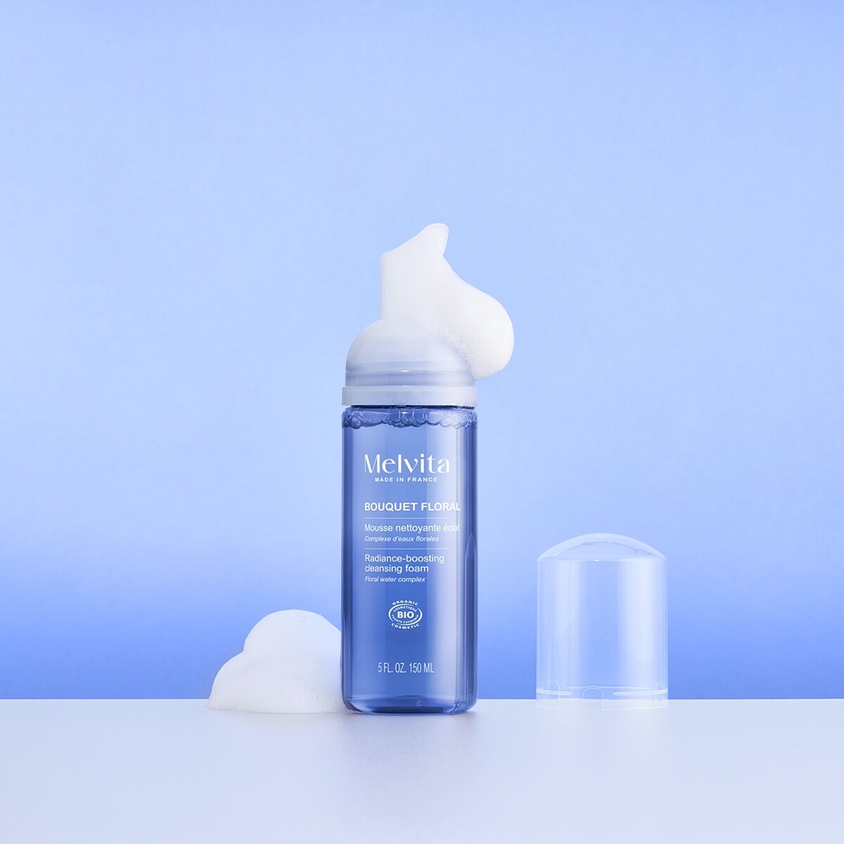 Melvita花妍防護潔面慕絲150ml，NT1,080)