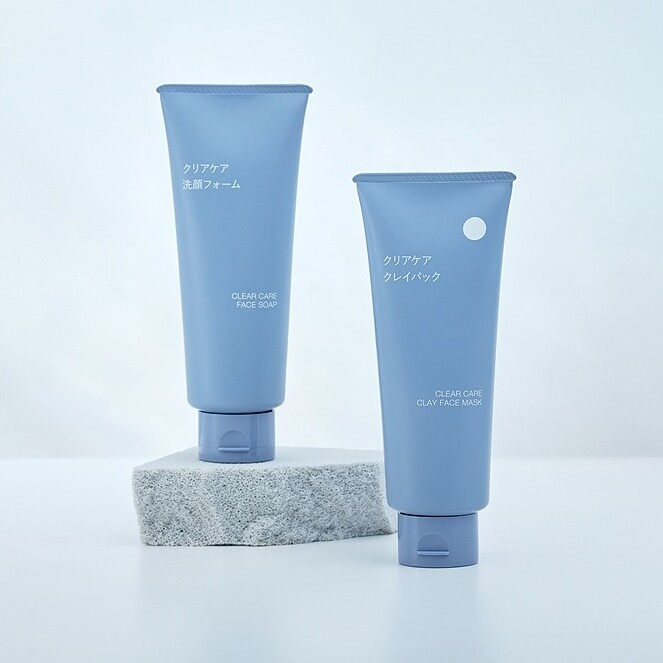 MUJI無印良品清新洗面乳150g，NT290