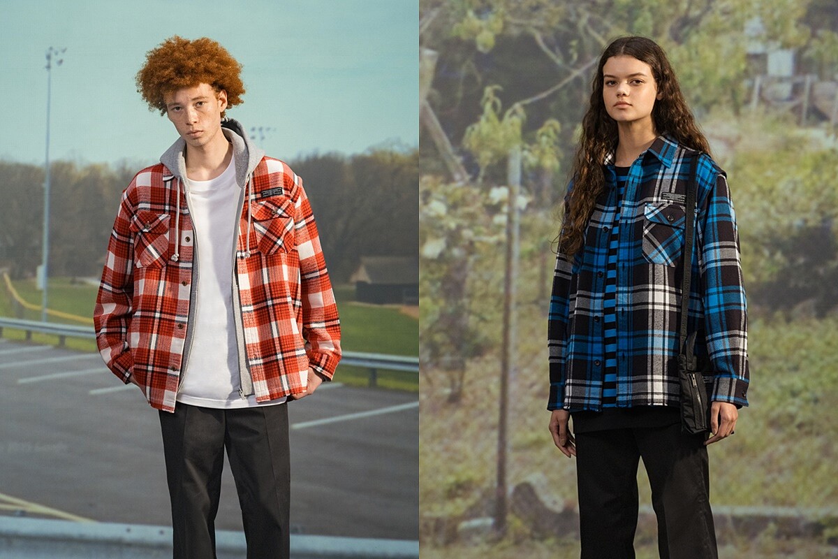 GU x UNDERCOVER 重磅法蘭絨襯衫