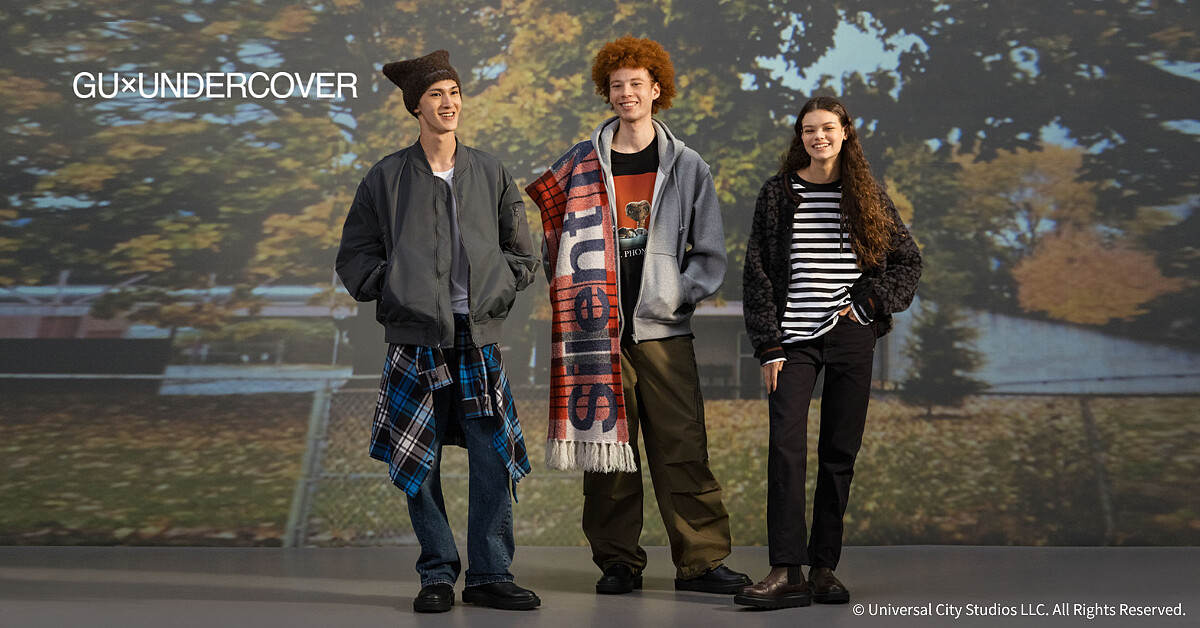 GU x UNDERCOVER 2025秋冬聯名系列