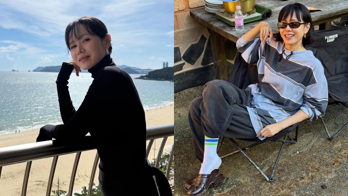 孫藝珍的超親民穿搭「全家襪」誰也擁有？只有腳入鏡的玄彬同款球鞋是這雙！