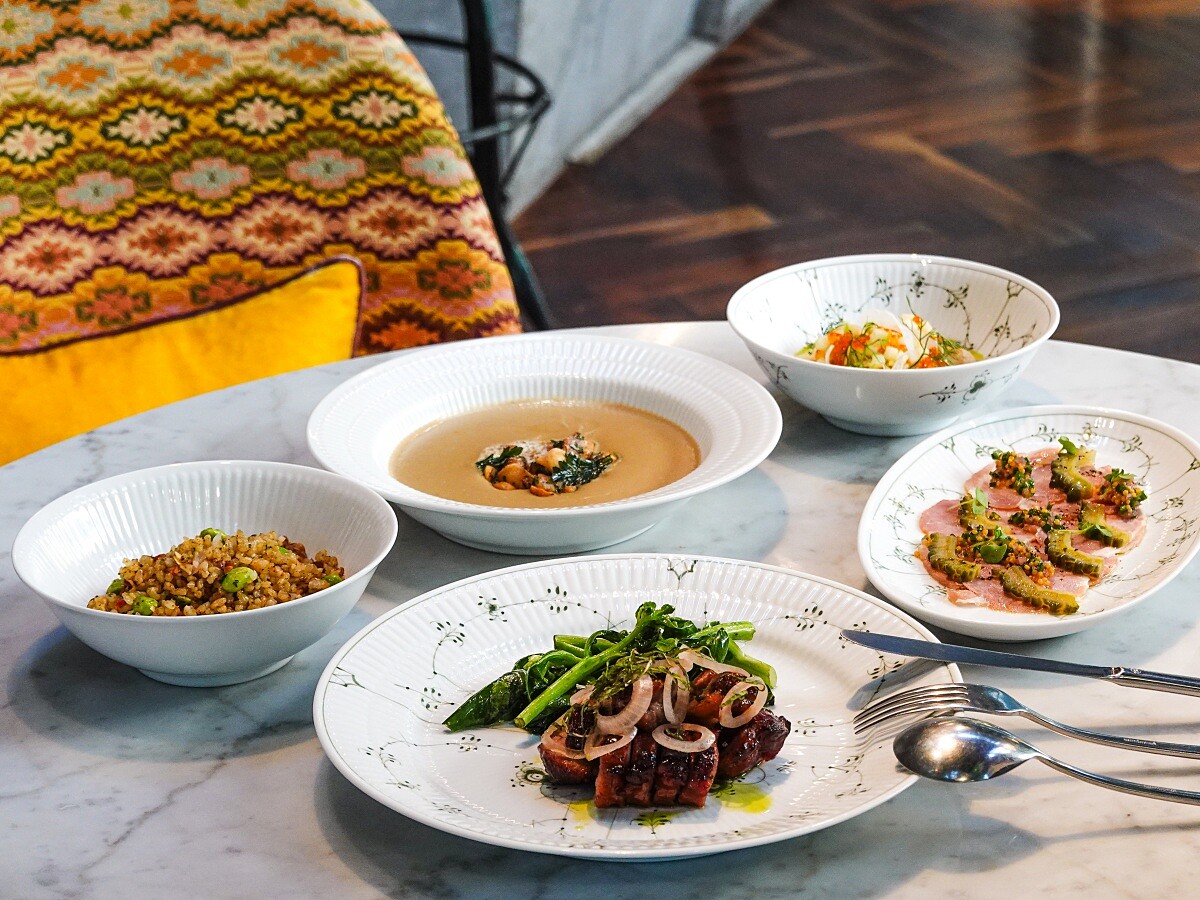 雙方合作打造「青蘊秋饗・Seasonal Green Indulgence」秋日限定套餐。