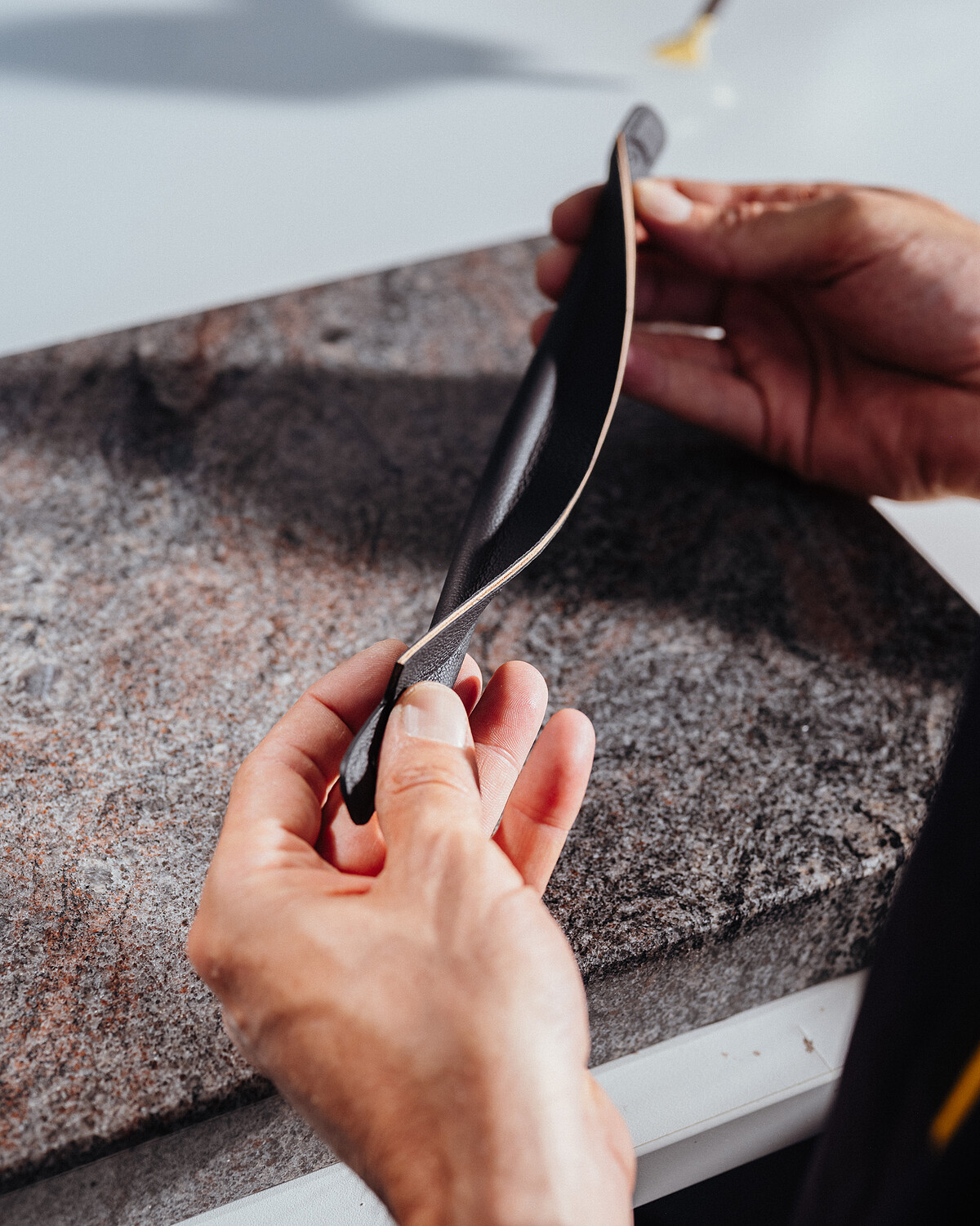 Delvaux Brillant Tempo工藝製作過程。