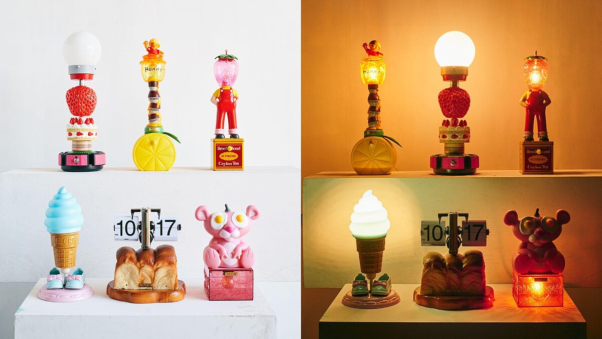 會發光的食物藝術！日本藝術家 magma 台灣首展《Mixed Foods》