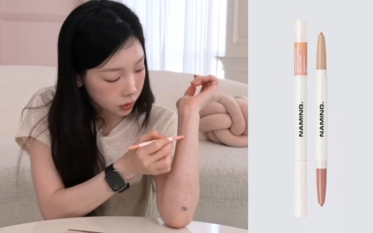 翻攝 YouTube @taeyeonofficial 탱코덕 EP.01/ NAMING. 臥蠶筆 #Baby Peach，NT510