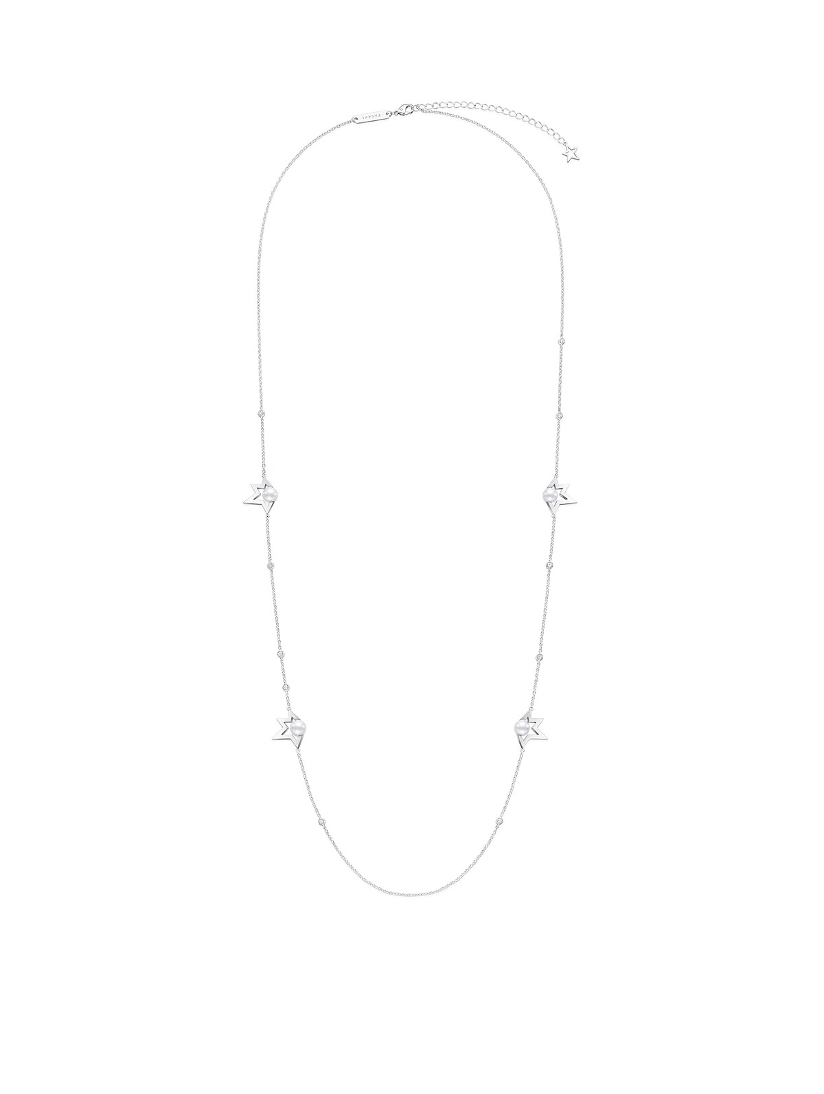 TASAKI comet plus 阿古屋珍珠 & 18K白金鑽石項鍊_NT$303,000