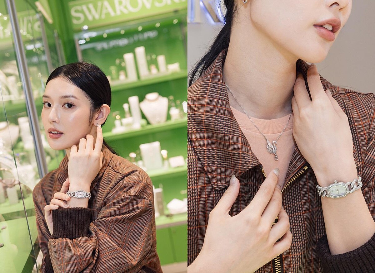 Dextera chain 手錶，推薦價NT$16,000；Swan Vienna 鏈墜 ，推薦價NT$6,500。