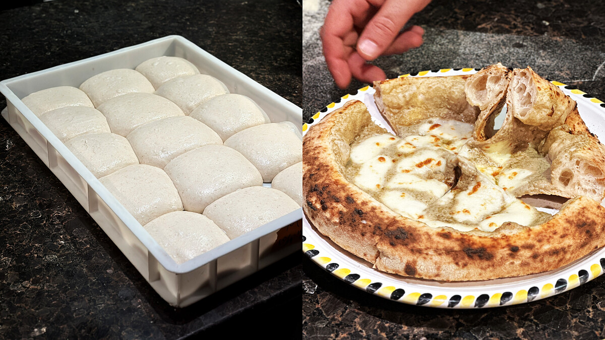 Mr. Peppe麵團與眾不同，剛出爐的餅皮便又軟又Q