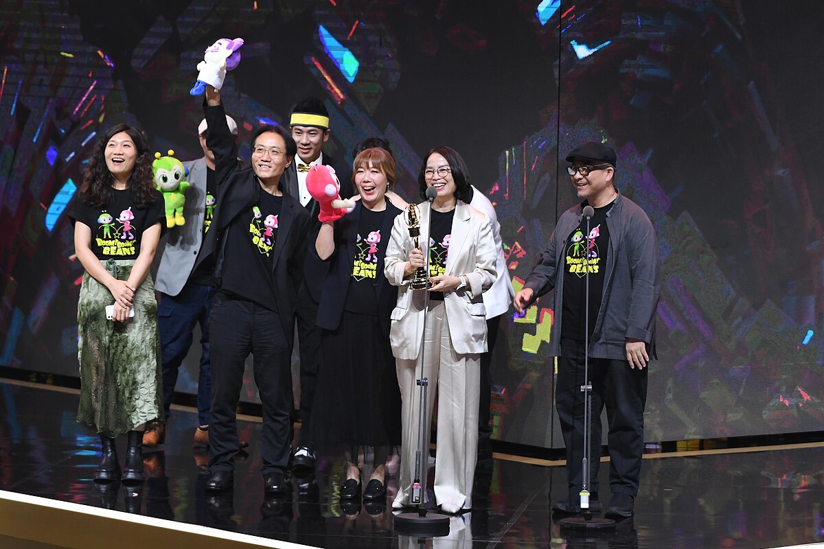 碰碰紅綠豆奪2025金鐘動畫節目獎
