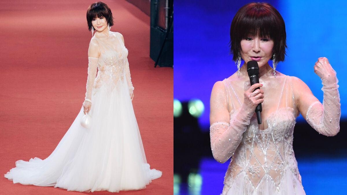 【2025金鐘獎】「一代女皇」潘迎紫76歲超凍齡！典禮秀二頭肌、美麗祕訣是靠這招