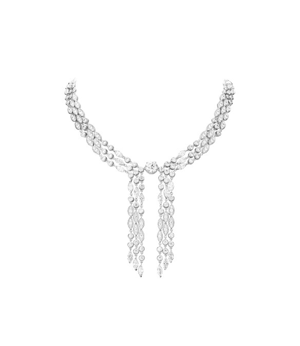 PIAGET 頂級珠寶系列 18K 白金鑽石項鍊 建議售價約$18,000,000