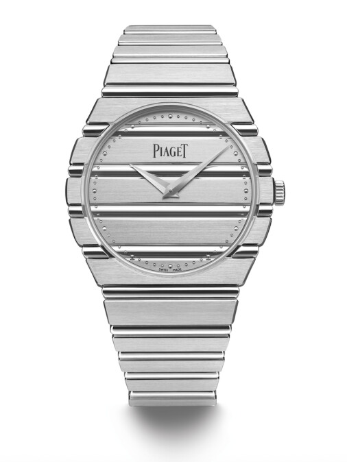 PIAGET Polo79 系列 18K 白金 38 毫米超薄自動上鍊腕錶 (首度來台) 建議售價約$2,800,000