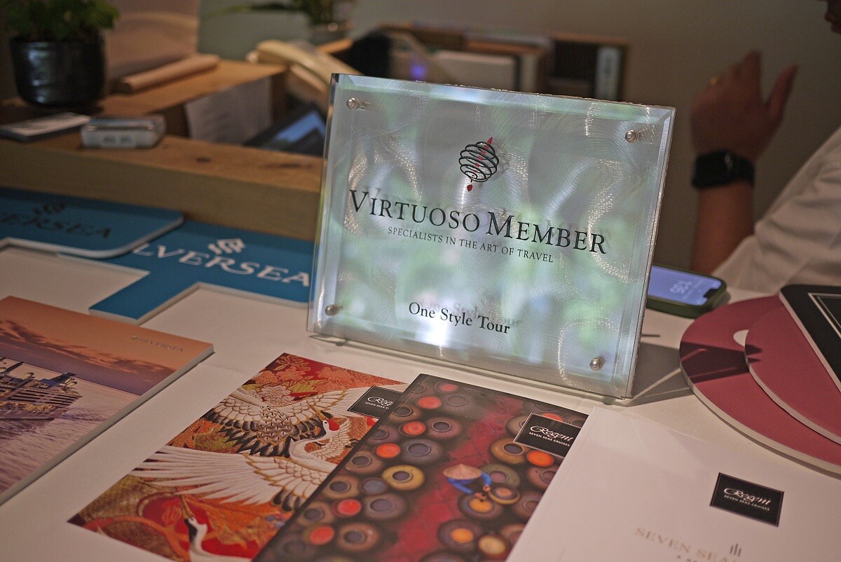 「The One 異數風格」自2017年起加入全球奢華旅遊聯盟「Virtuoso」，成為台灣唯一會員旅行社。
