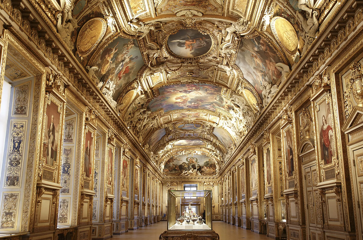 阿波羅長廊（截圖自羅浮宮官方網站）