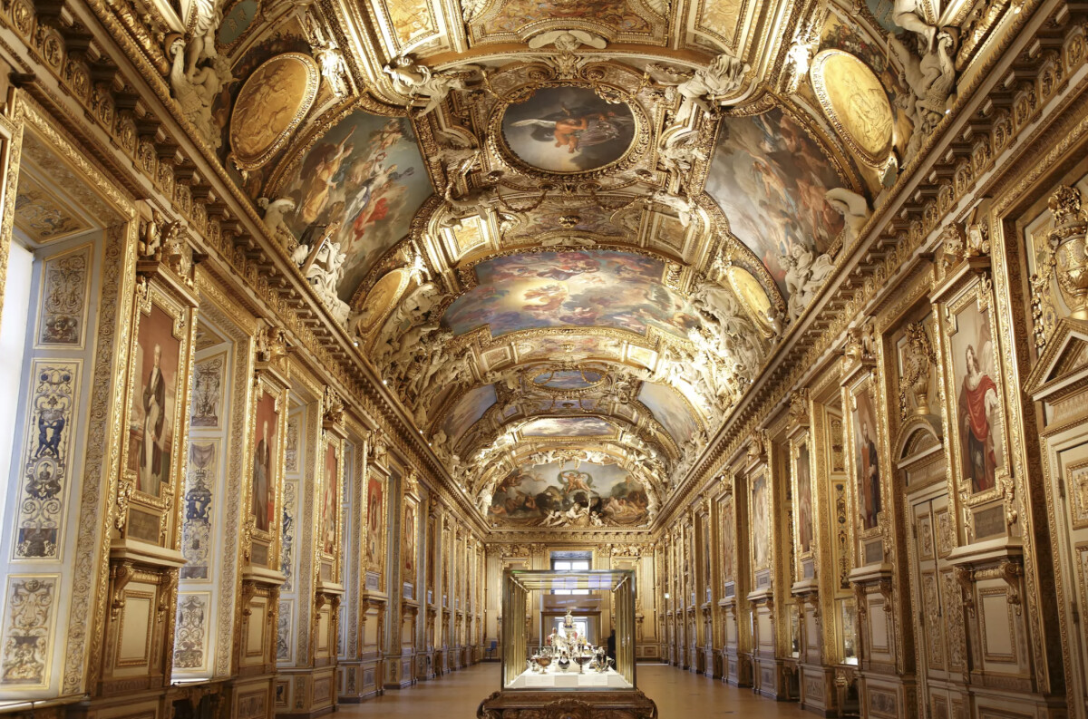 阿波羅長廊（截圖自羅浮宮官方網站）