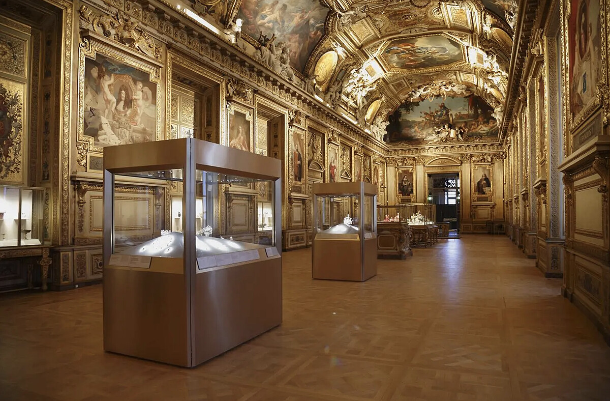 阿波羅長廊（截圖自羅浮宮官方網站）