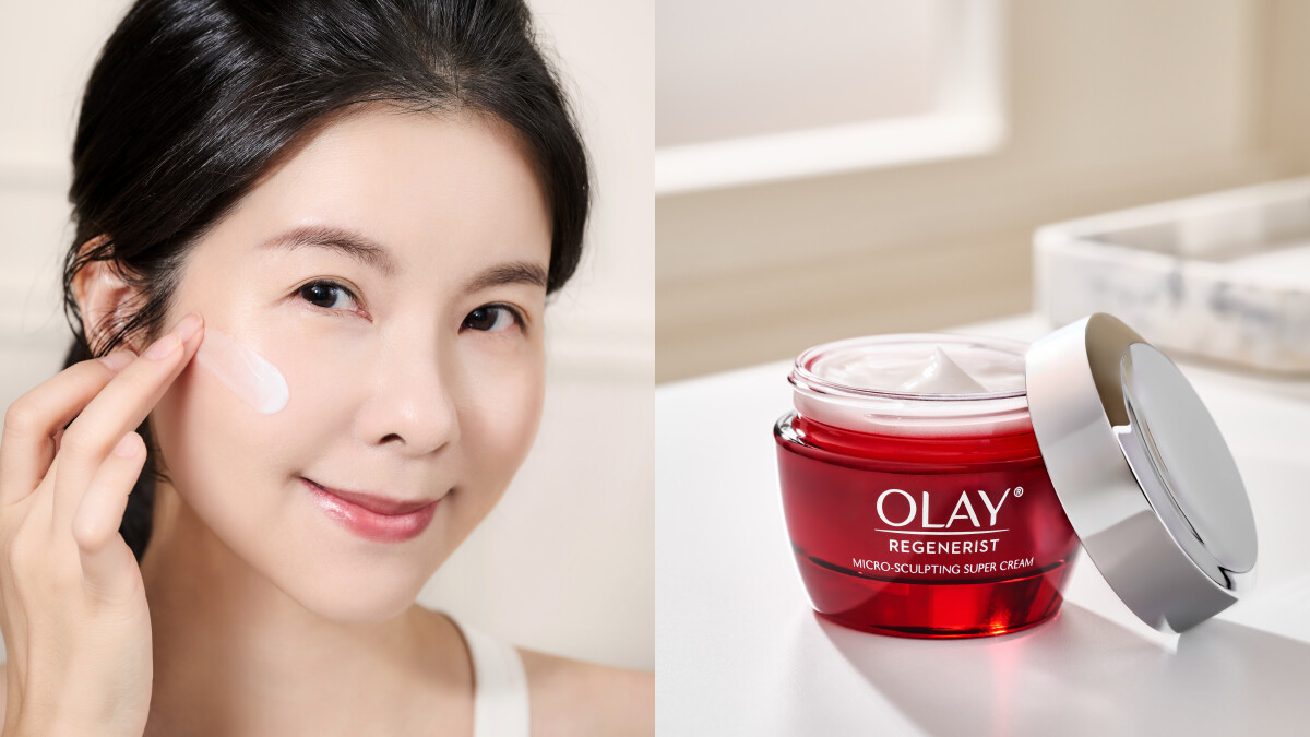 換季找回肌膚膠原力的王者「OLAY膠原大紅瓶」一夜有感變新生嫩皮，連小V臉都回歸～細紋油肌M編都能用的抗老乳霜～乾荒肌更是一抹爆水嫩