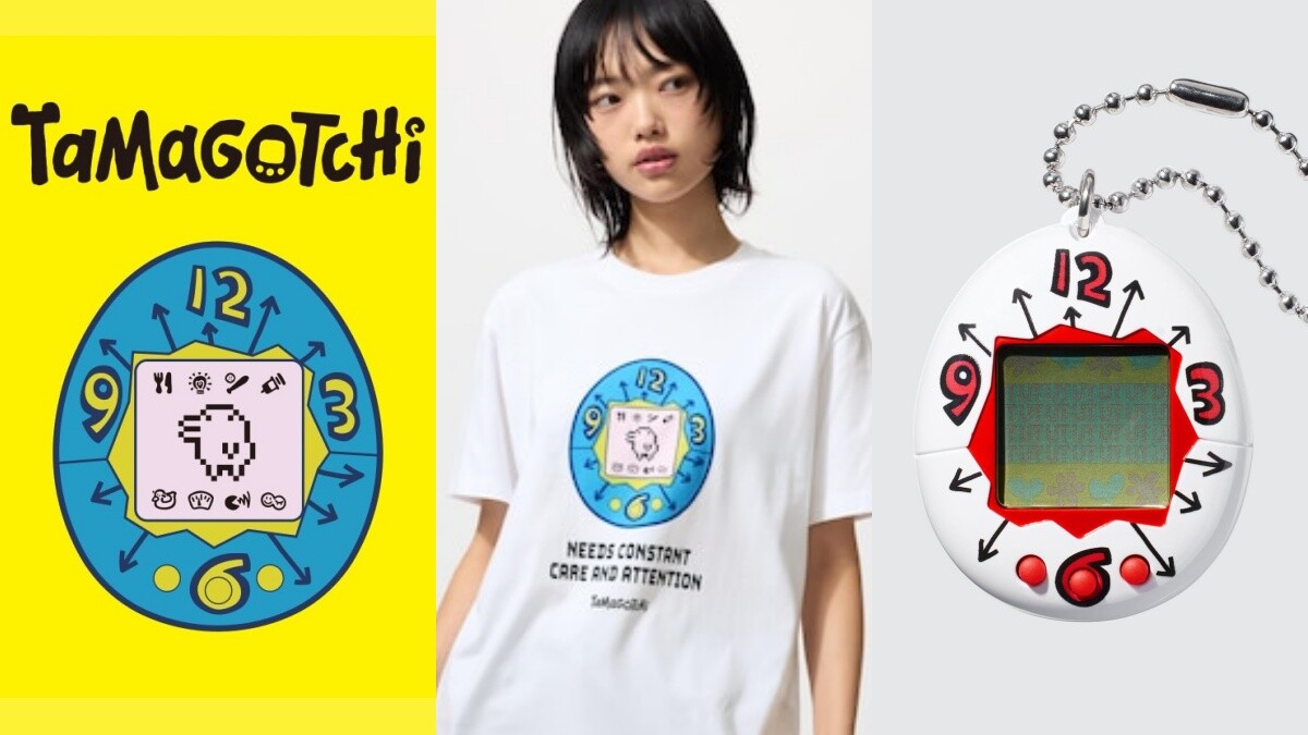 7年級回憶殺！Uniqlo與塔麻可吉「電子雞」聯名12月登場，這次連機台都有賣