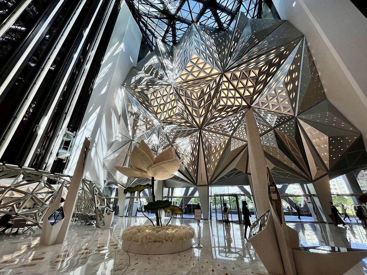 Morpheus 摩珀斯一樓接待大廳｜Ｍelody TU 採訪拍攝