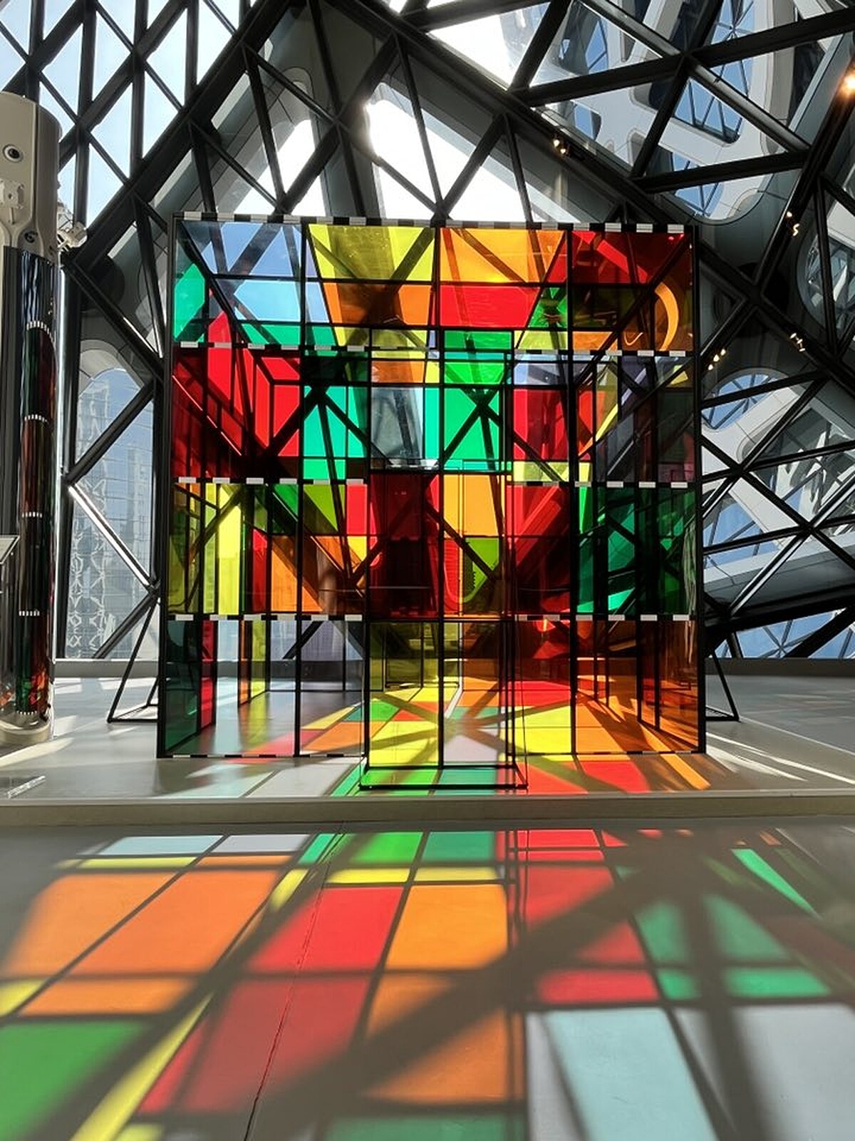 法國觀念數藝術家 Daniel Buren 作品｜Melody TU 採訪拍攝