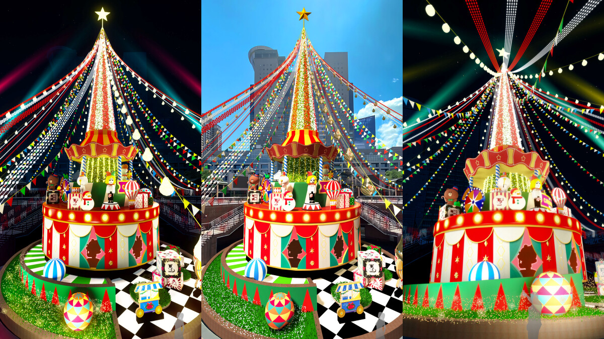 2025新北耶誕城主燈秀:歡樂馬戲棚