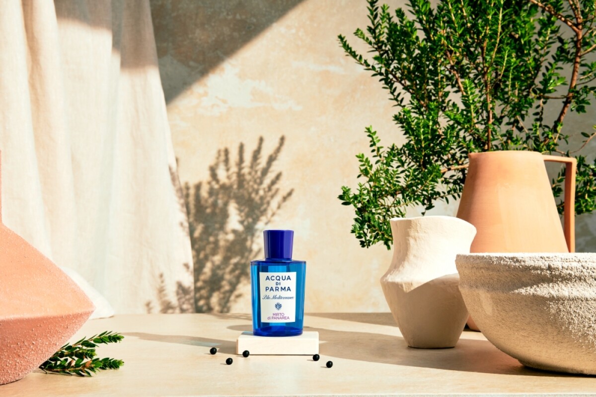 Acqua di Parma 藍色地中海帕納里加州桂淡香水12ml，NT1,500、100ml，NT6,900、150ml，NT7,500、180ml，NT9,000