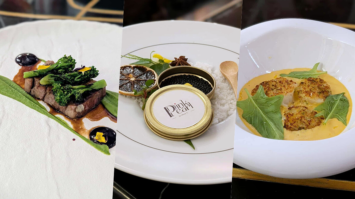 JW萬豪度假酒店Pink Pearl餐廳餐點