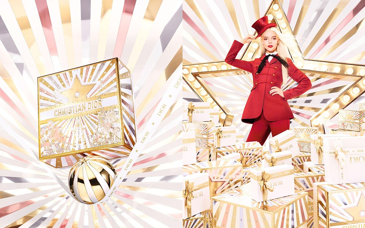 迪奧2025聖誕限定包裝