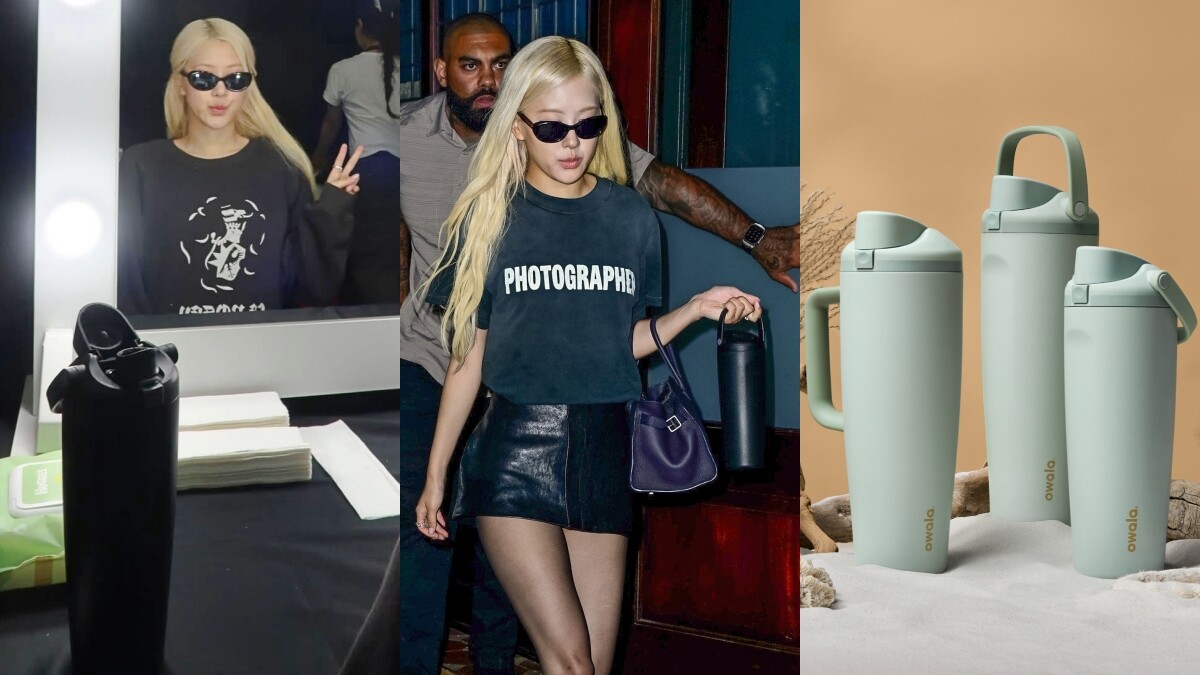 BLACKPINK Rosé 一手拎出圈的水壺是哪牌？多色選＋好質感成時髦日常新寵