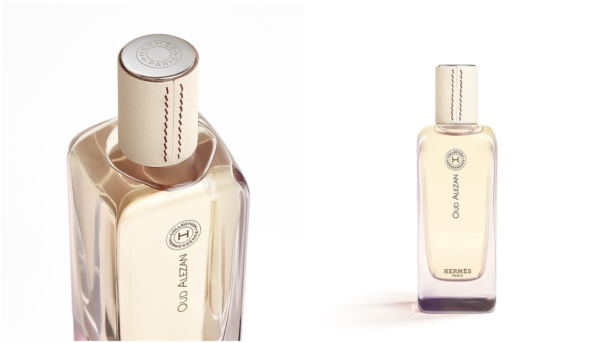 Hermes 愛馬仕聞香珍藏系列之栗色沉香樹脂淡香精100ml，NT12,310 ／200ml，NT12,310。