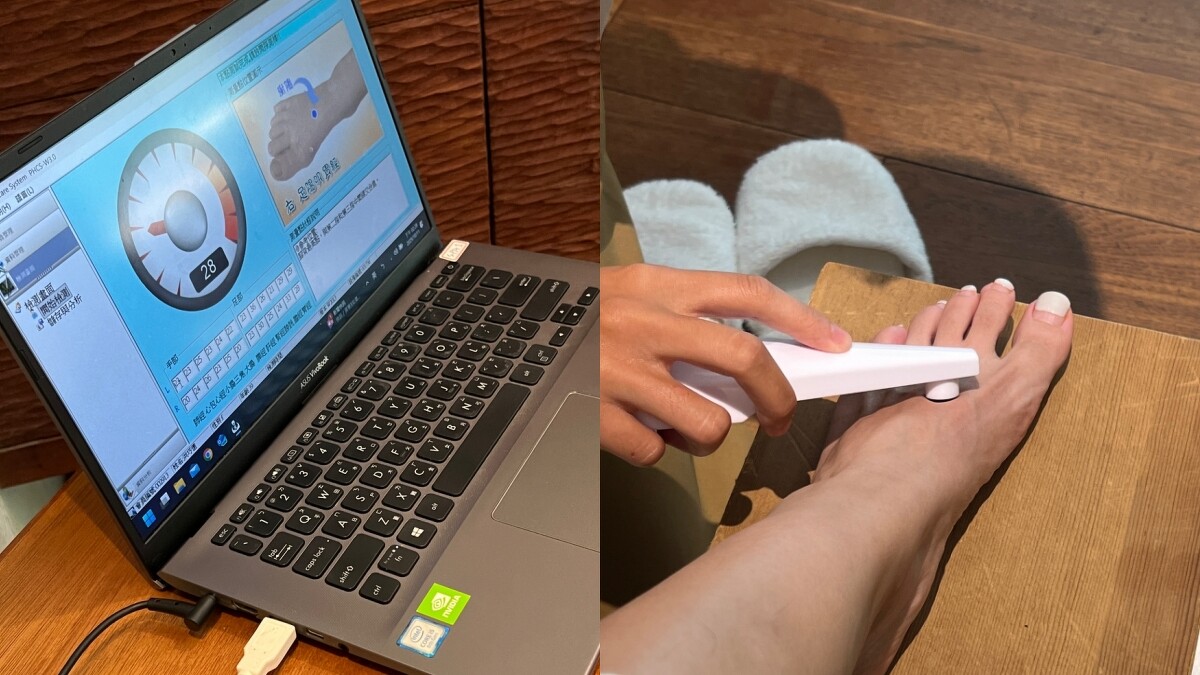 馥蘭朵烏來的Dasha SPA，在課程開始前會先進行五行經絡諮詢，讓大家更了解自己的身體狀況。