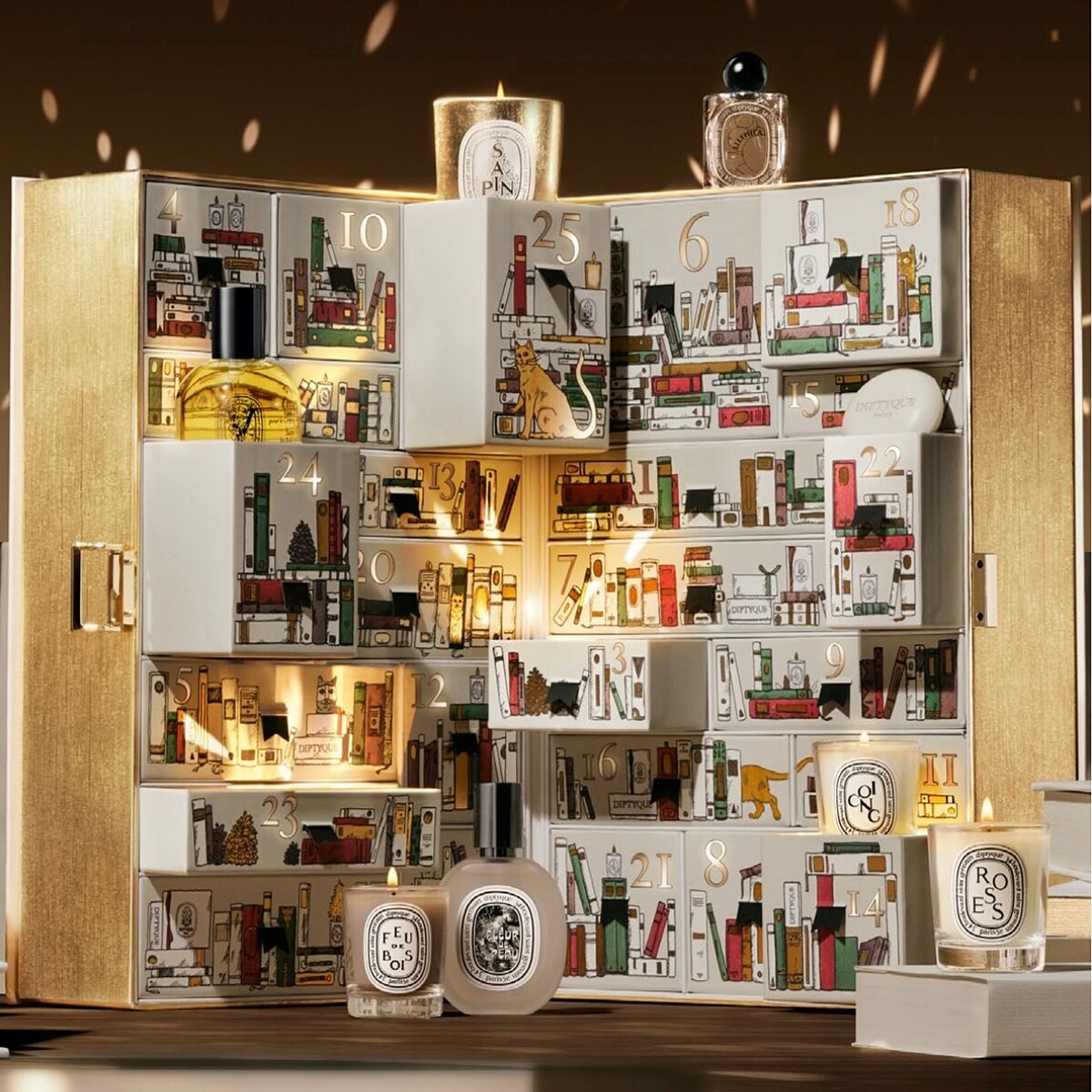 DIPTYQUE 2025聖誕限量月曆,NT16,400