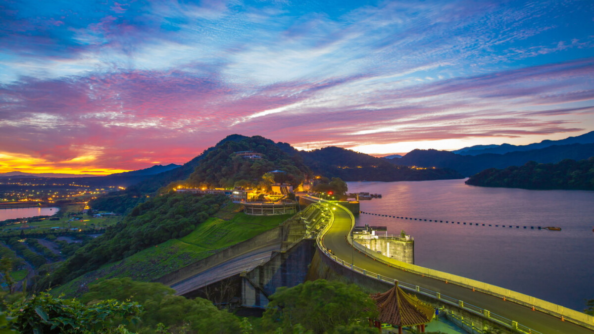 桃園石門水庫。Photo／桃園市政府觀光旅遊局