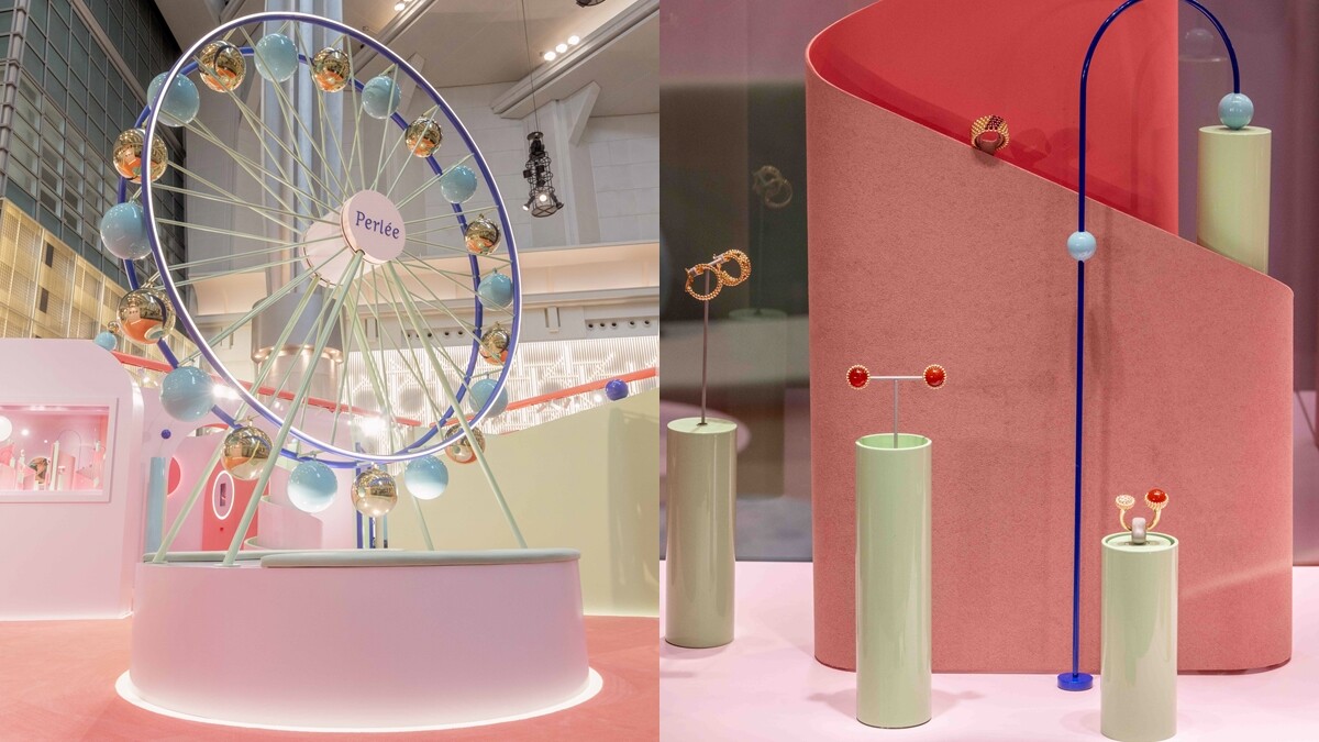 梵克雅寶遊樂園、咖啡店開張中？Perlée「金珠」限時體驗空間必踩點