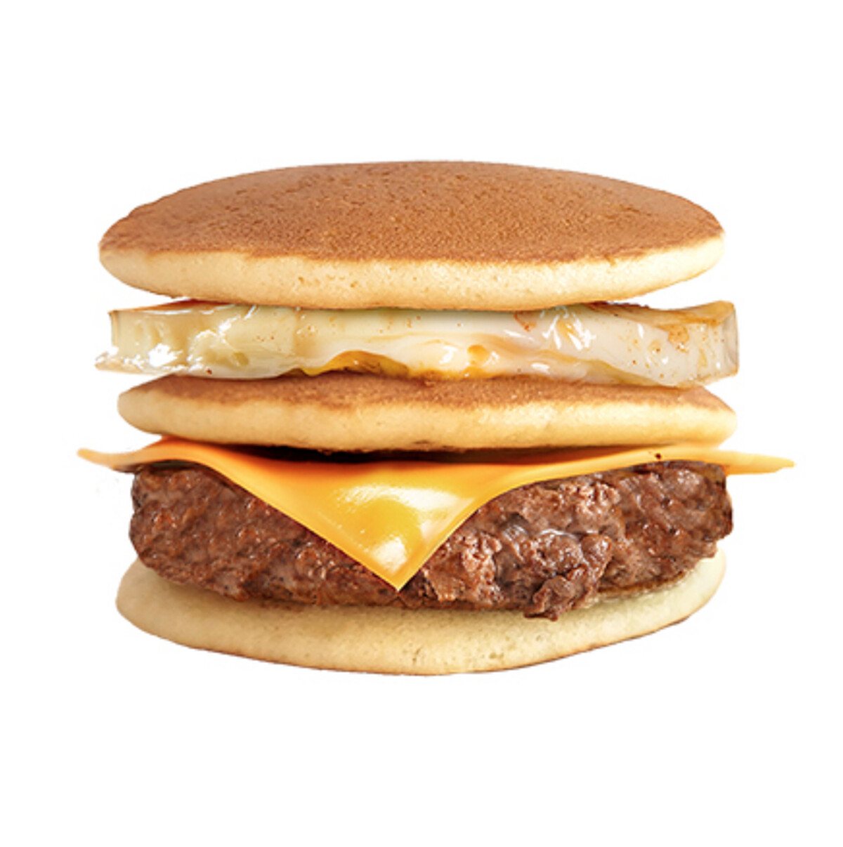 麥味登「超厚牛肉起司鬆餅堡」 Photo / 麥味登