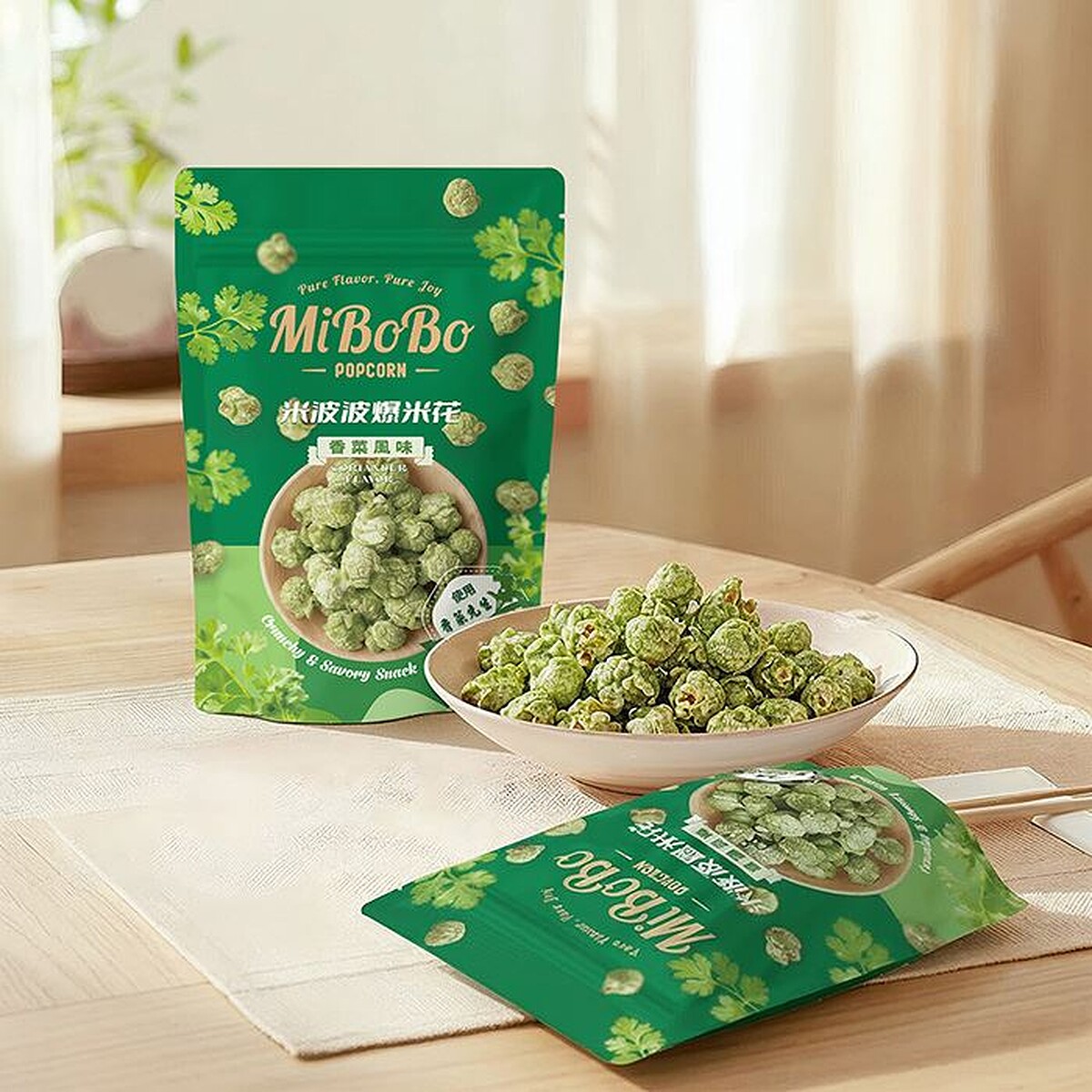 米波波香菜爆米花 Photo / https://711go.7-11.com.tw/