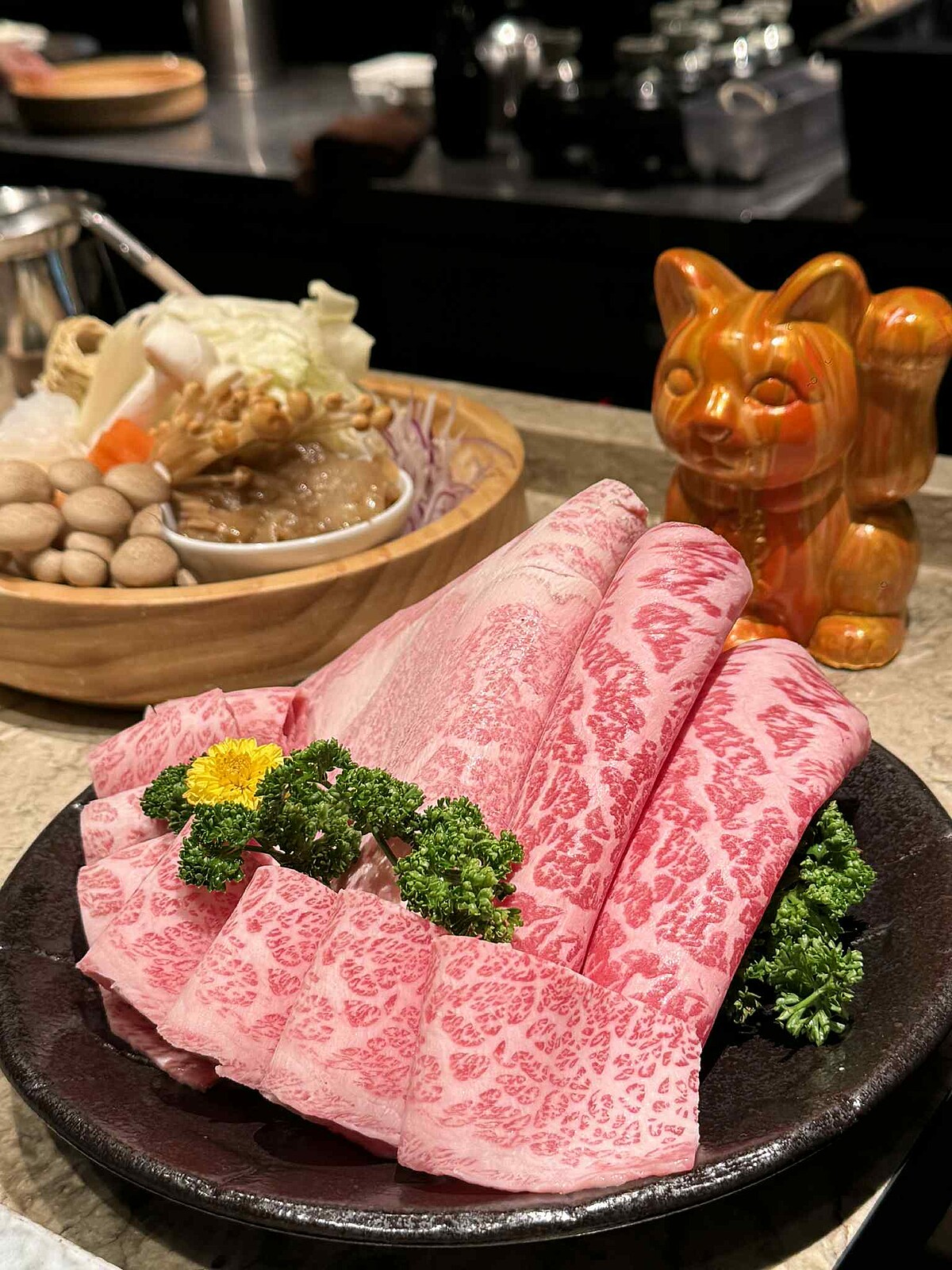 熊本A5和牛三享拼盤