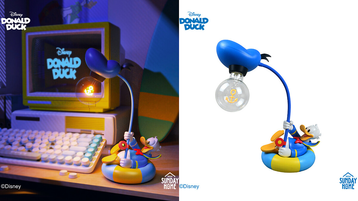 SUNDAY HOME「唐老鴨釣魚解鴨燈」