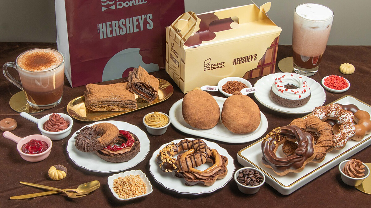 【Threads上紅什麼】Mister Donut聯名HERSHEY&amp;#039;S，10款新品內行人激推「這口味」