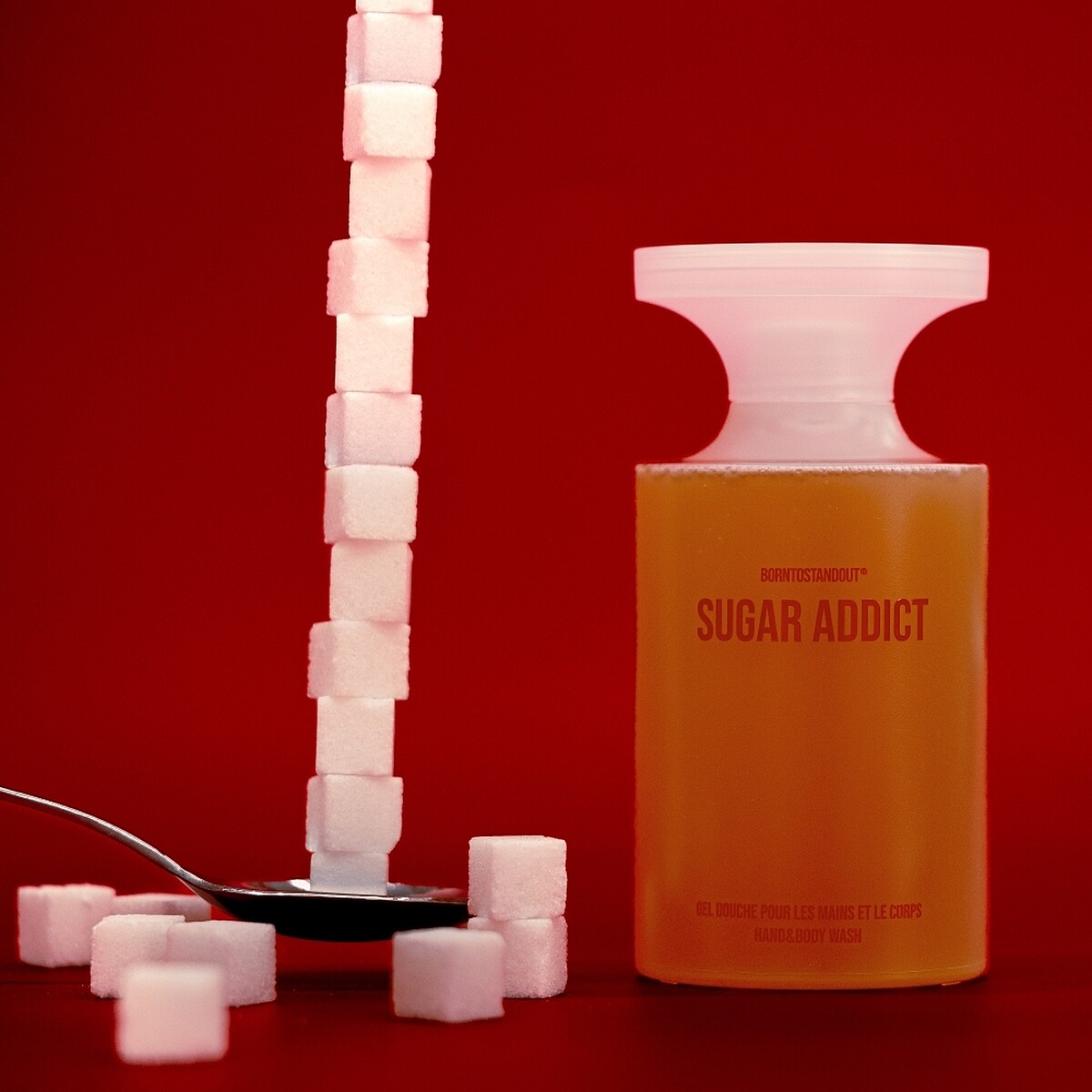 BORNTOSTANDOUT甜祕密潔膚露350ml，NT1,780、甜祕密身體乳350ml，NT1,980